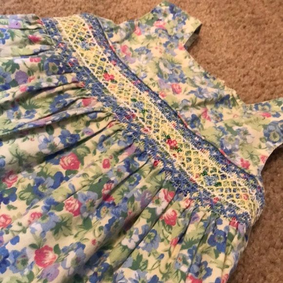 Blueberi Boulevard Floral Dress:18MO - Picture 6 of 8